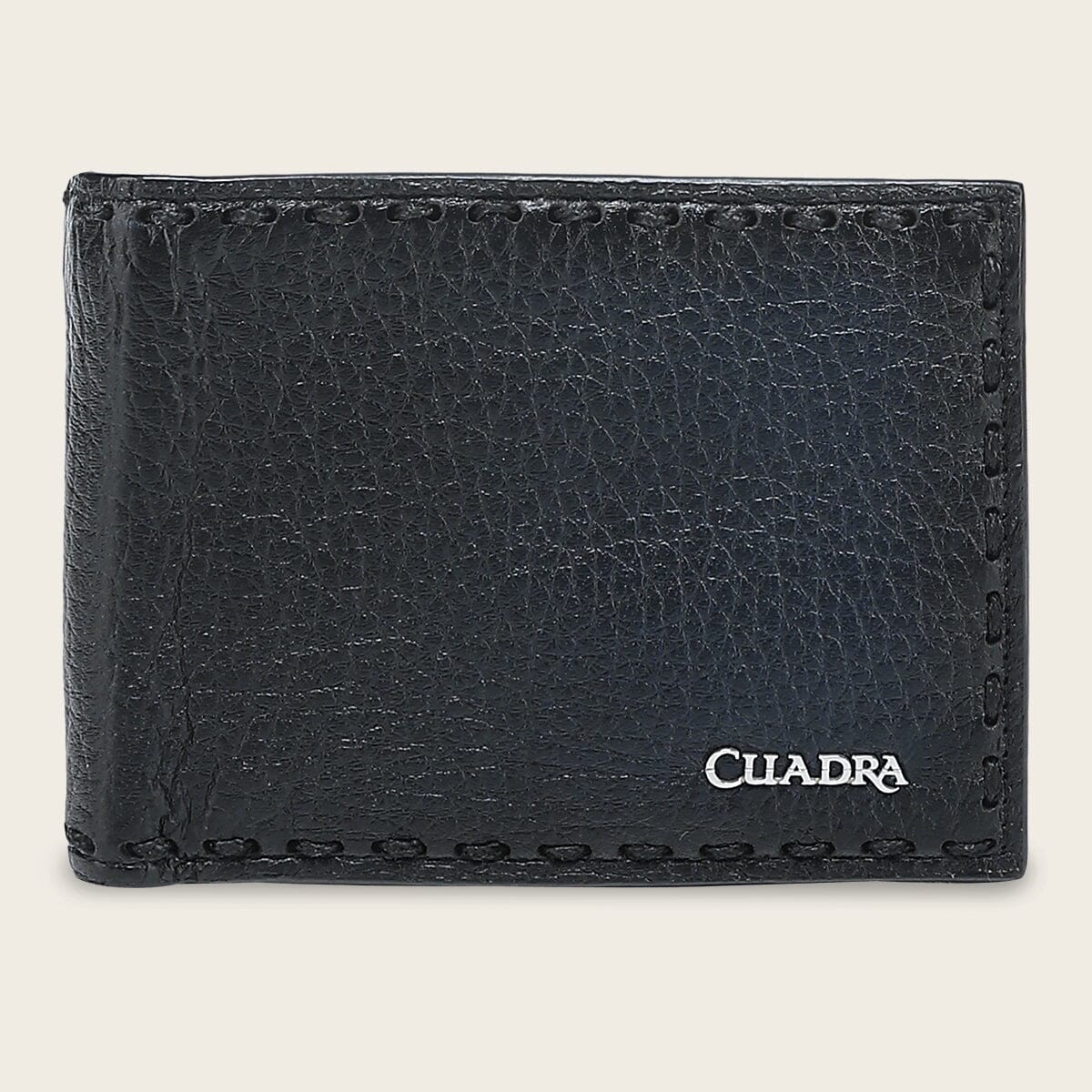 Cartera en piel genuina de venado para caballero