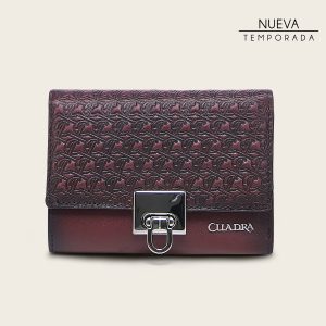 Billetera en piel genuina para dama