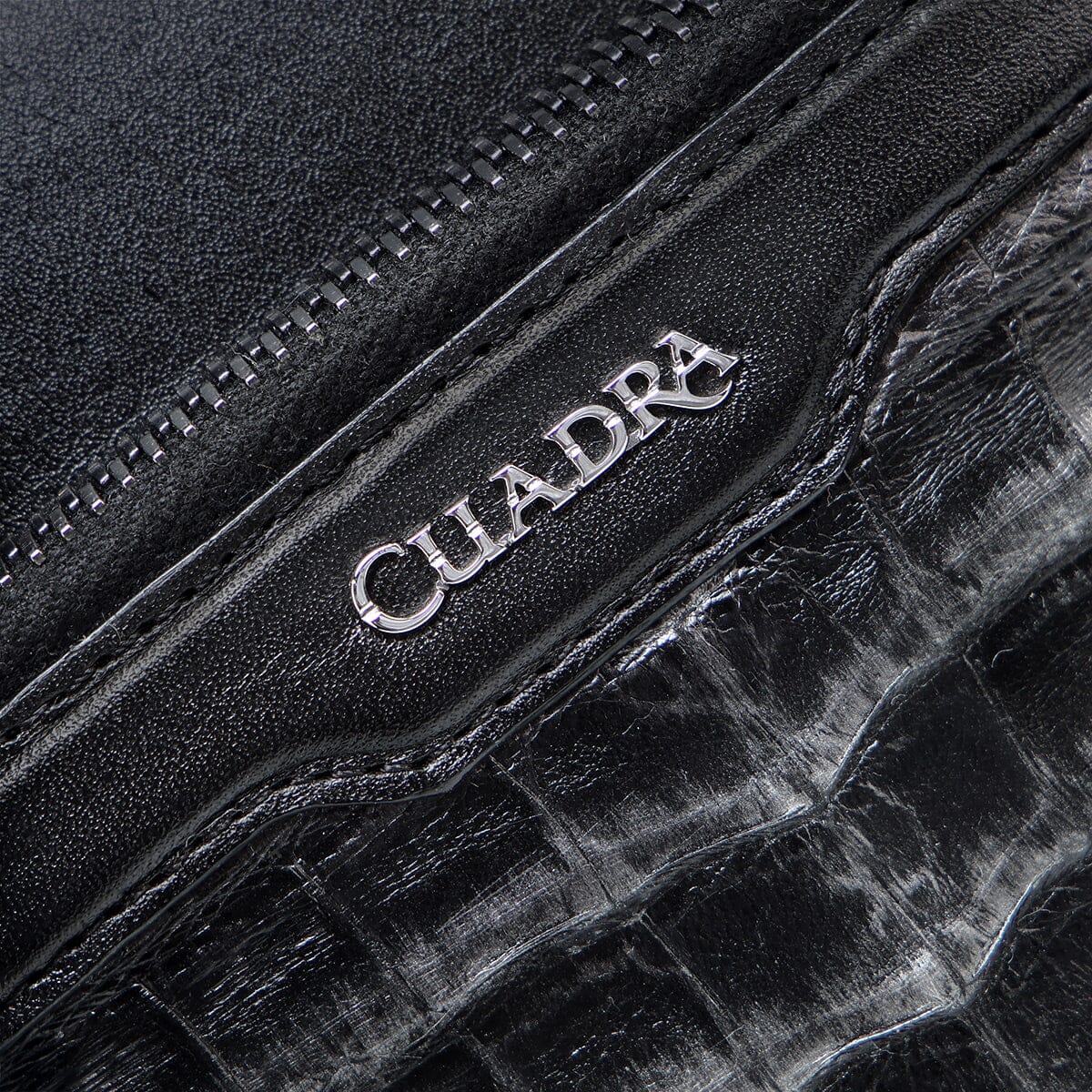 Bandolera en piel genuina de fuscus para caballero - Imagen 3