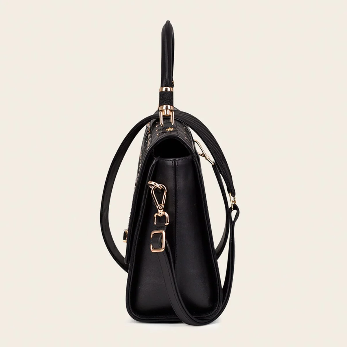 Bolso con piel de mantarraya y cristales - Imagen 9