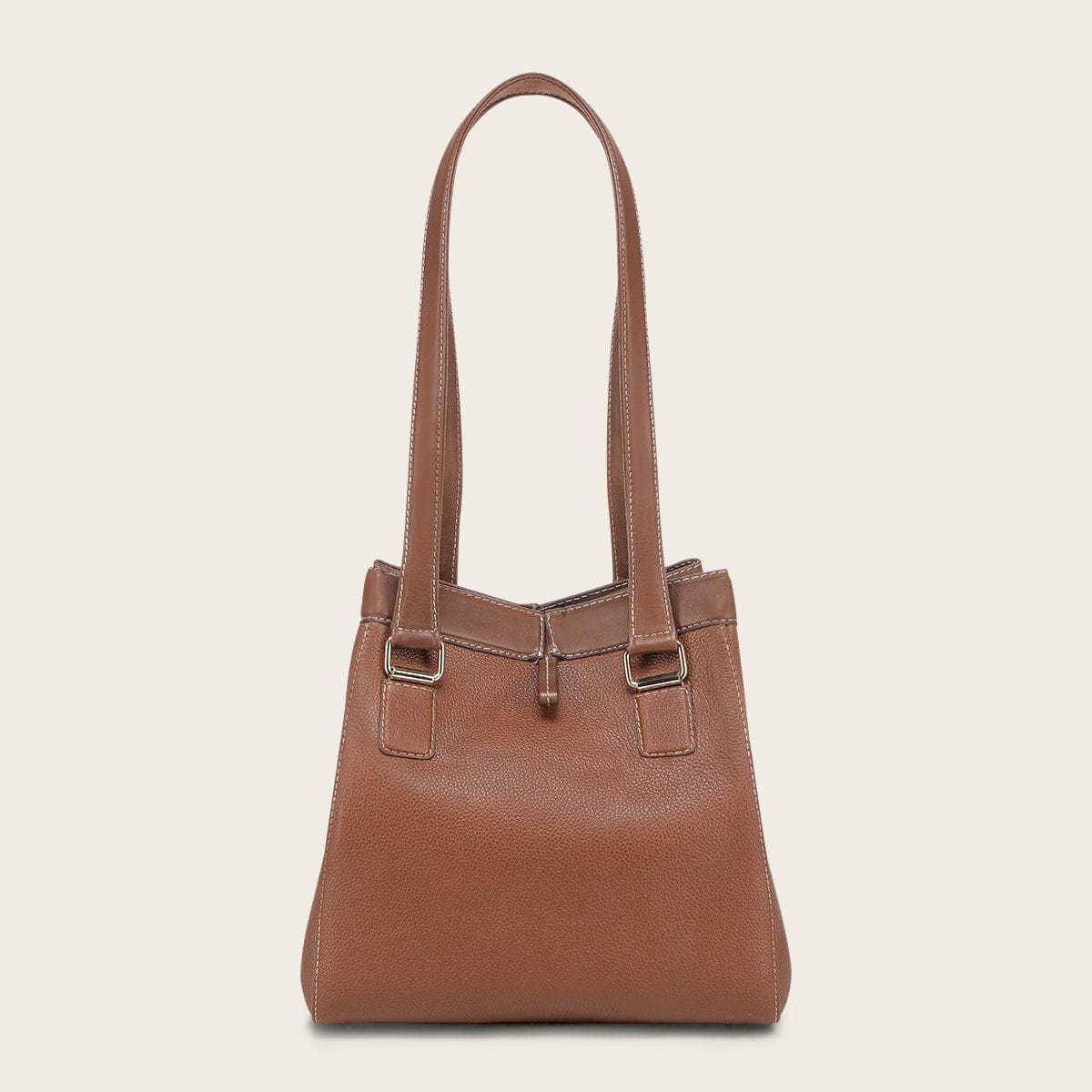 Bolso tote en piel genuina de pitón para dama - Imagen 5