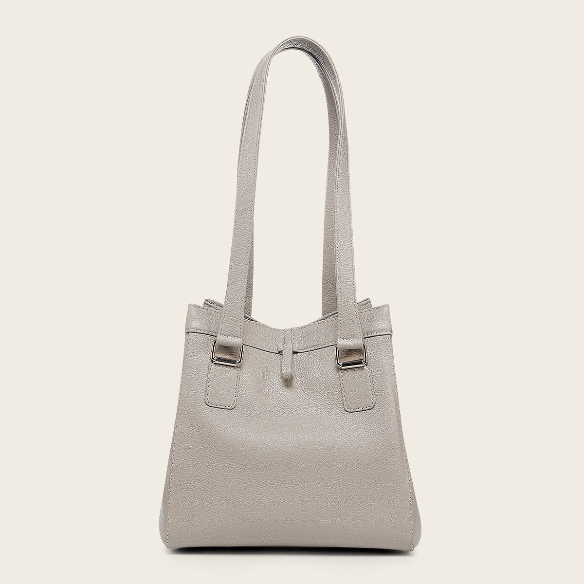 Bolso tote en piel genuina de pitón para dama - Imagen 6