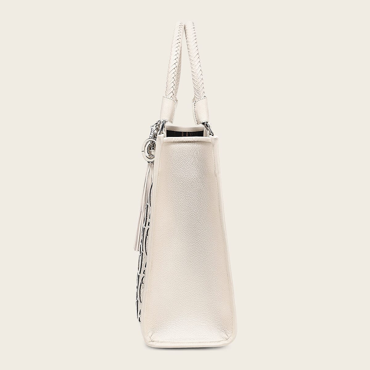 Bolso tote en piel genuina para dama - Imagen 8