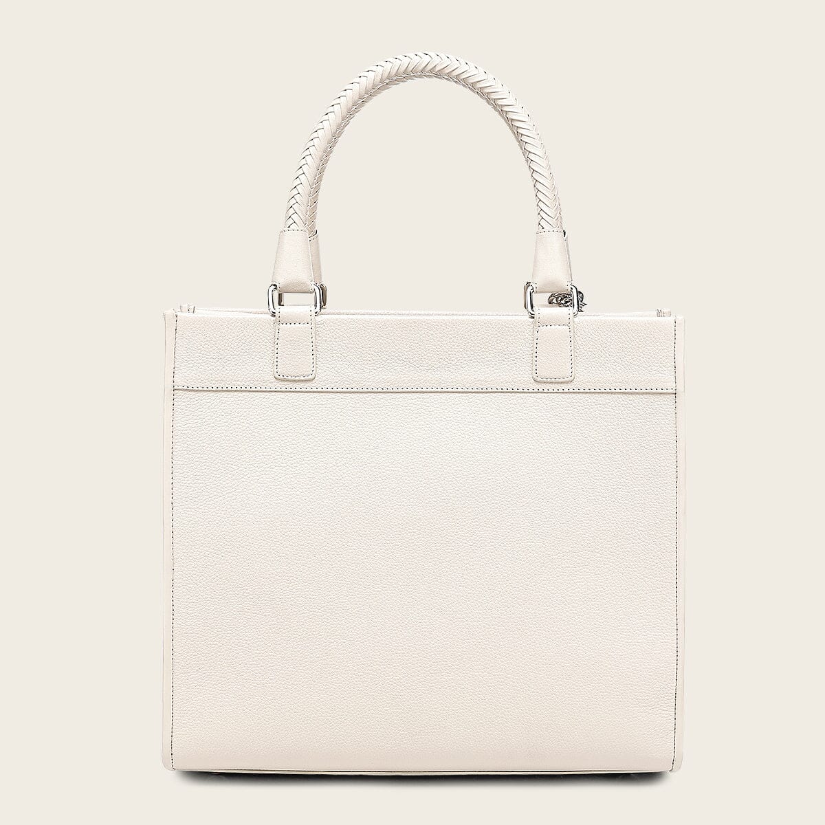 Bolso tote en piel genuina para dama - Imagen 7