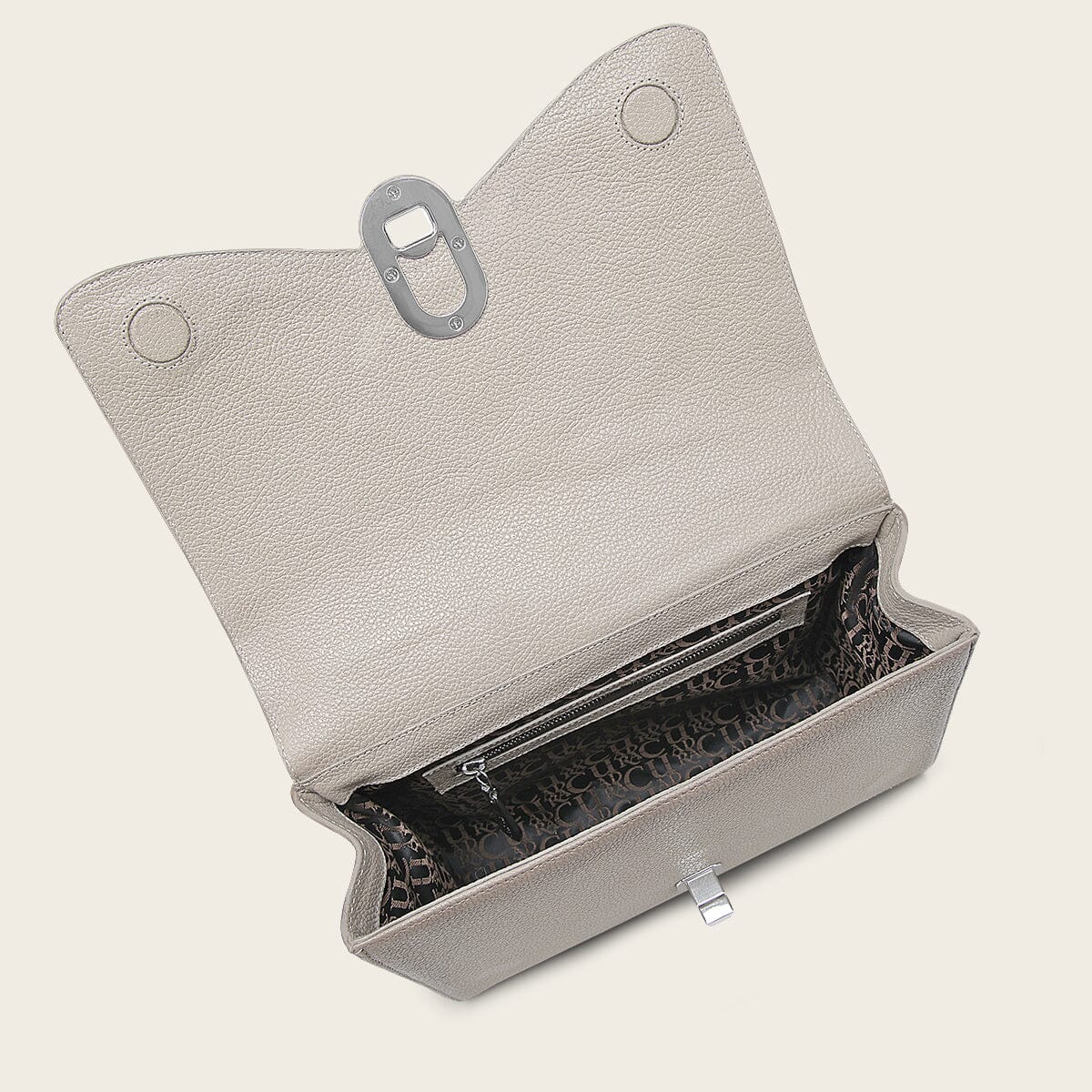 Bolso de hombro para dama en piel genuina - Imagen 9