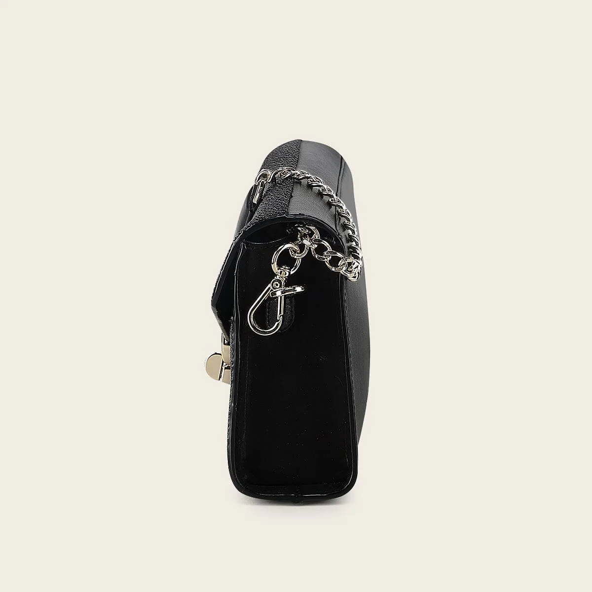 Bolso clutch en piel genuina de mantarraya para dama - Imagen 4