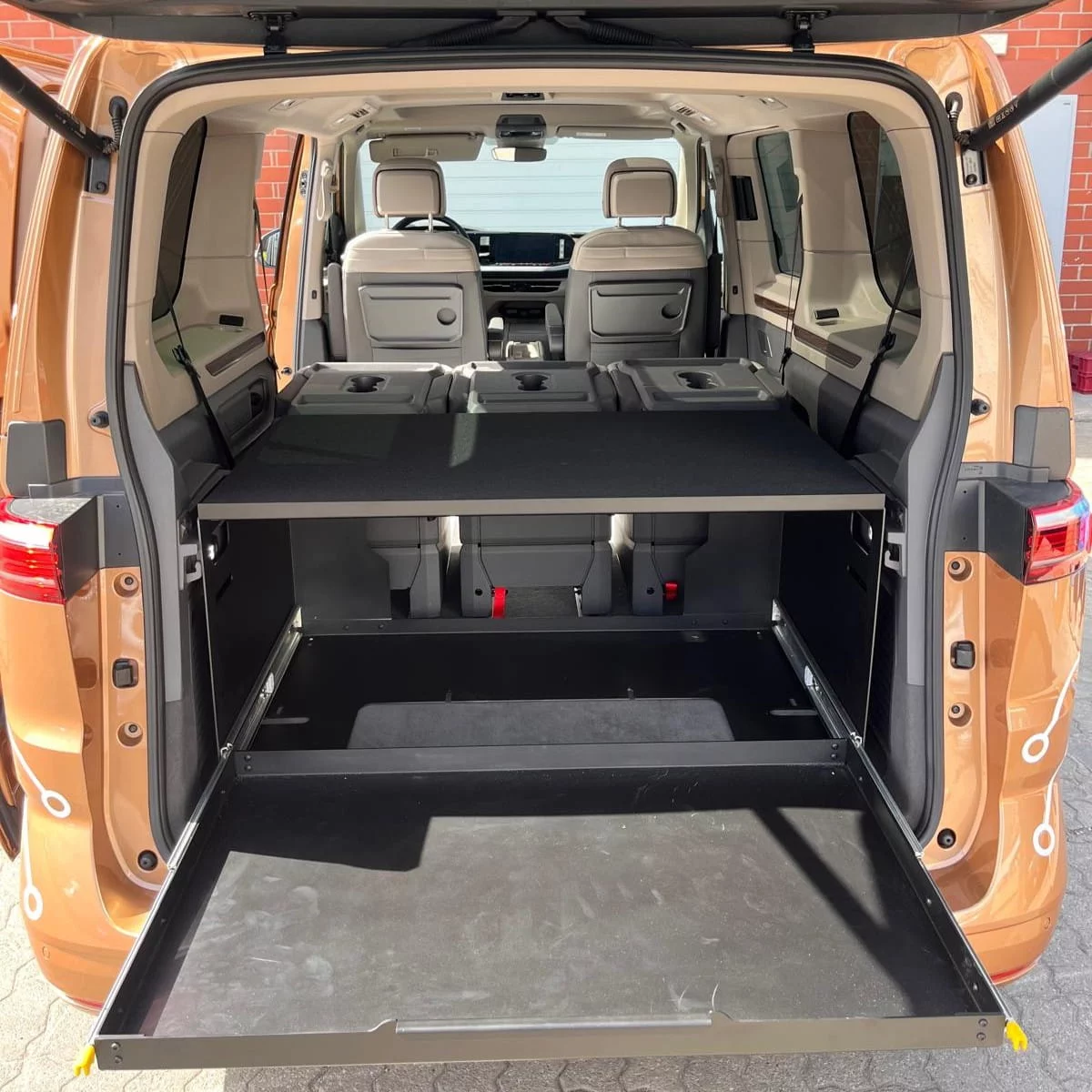 Bandeja Extraible Maletero VW T7 Multivan e ID-Buzz