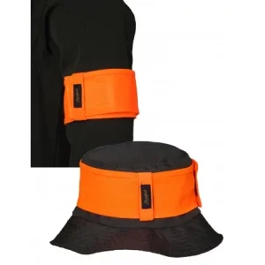 Benisport, Brazalete de seguridad, visibilidad, ajustable, color naranja