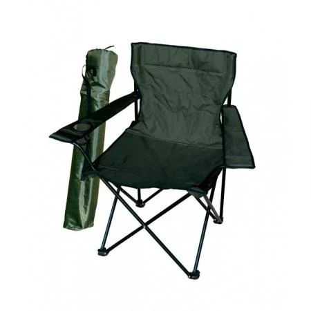 Benisport, sillon plegable "caqui", tela impermeable, patas de aluminio, transportable, accesorio caza - Imagen 2