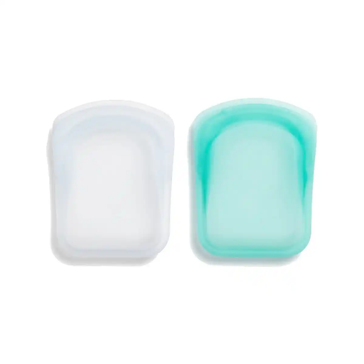 Pack de 2 bolsas de silicona platino pocket Stasher - Imagen 2