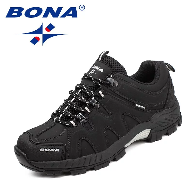 Bona Zapatos de Senderismo, Zapatillas Deportivas con Cordones, Estilo Clásico, Calzado para Correr al Aire Libre y Excursiones, Adecuado para Hombre, Novedad, Envío Rápido y Gratis - Imagen 5