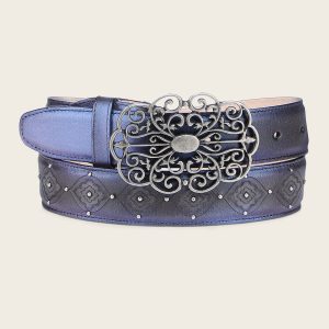 Cinturón en piel genuina para dama