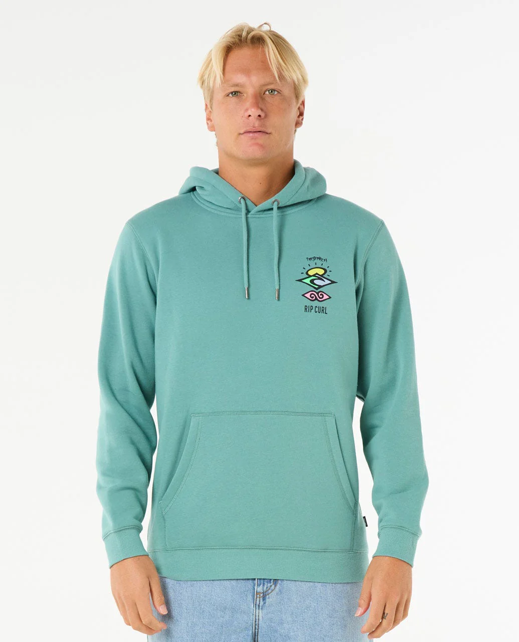 RIP CURL SEARCH ICON HOOD | SUDADERA CON CAPUCHA ORGÁNICA - Imagen 7