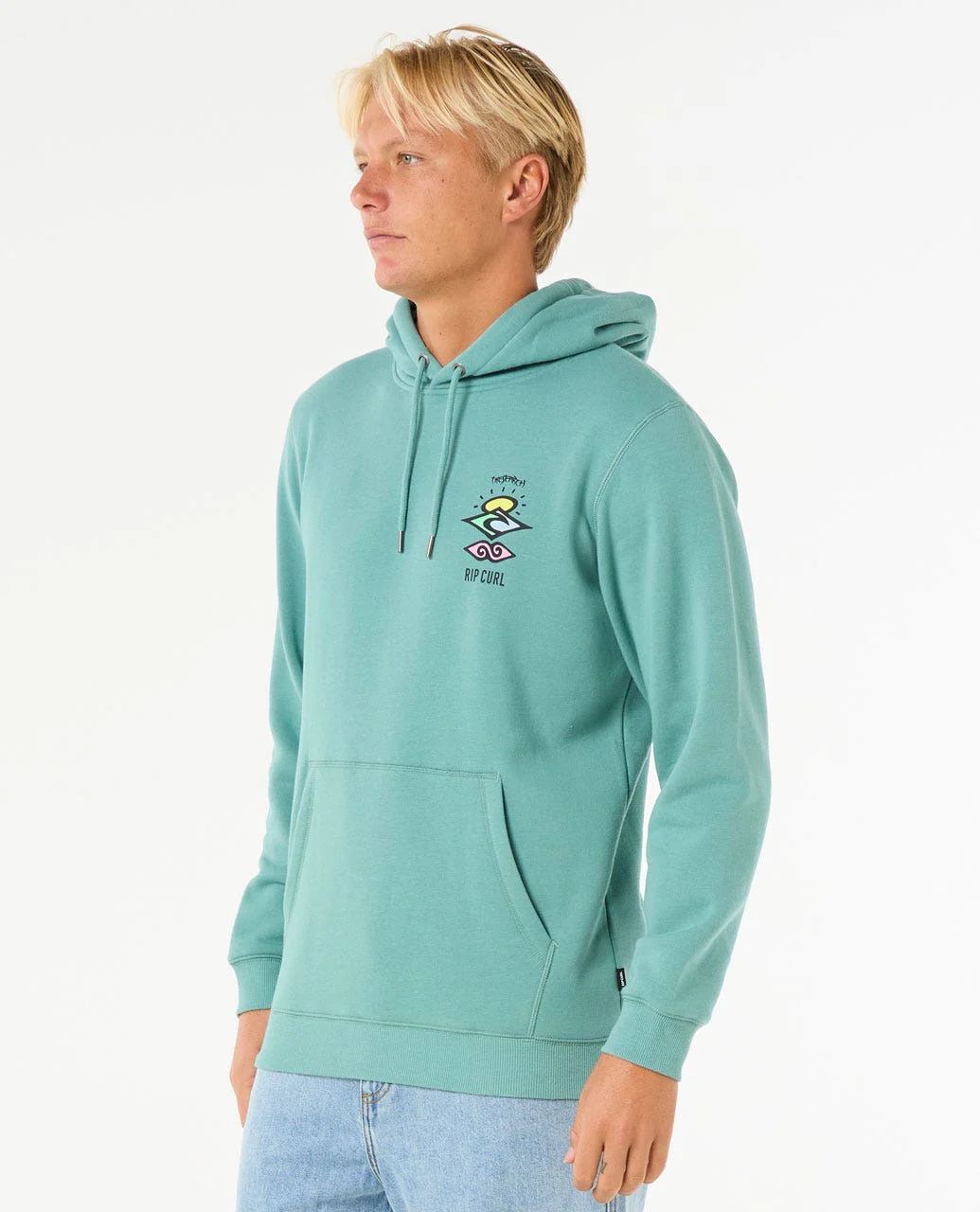 RIP CURL SEARCH ICON HOOD | SUDADERA CON CAPUCHA ORGÁNICA - Imagen 3