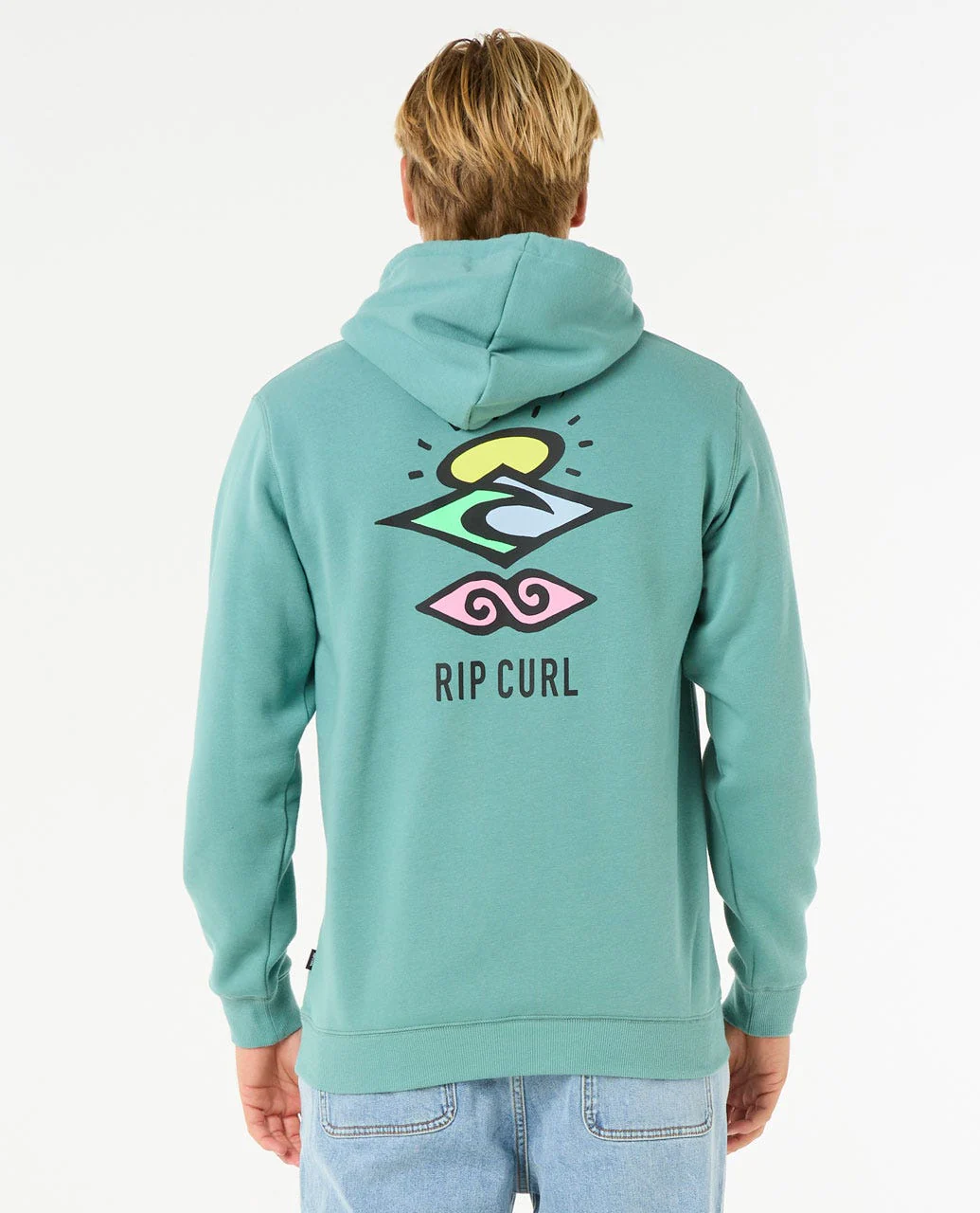 RIP CURL SEARCH ICON HOOD | SUDADERA CON CAPUCHA ORGÁNICA - Imagen 4