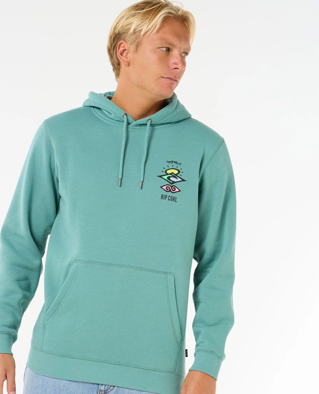 RIP CURL SEARCH ICON HOOD | SUDADERA CON CAPUCHA ORGÁNICA - Imagen 6