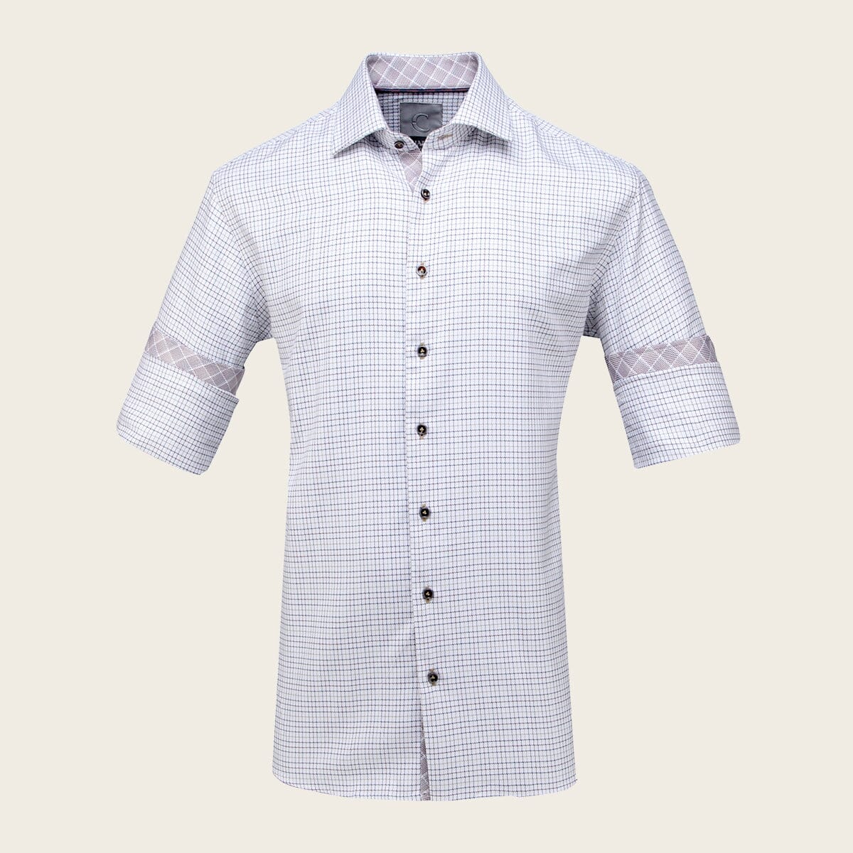 Camisa Cuadra signature para caballero - Imagen 2