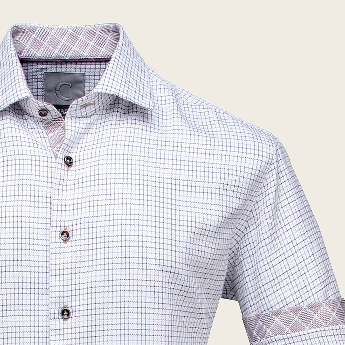 Camisa Cuadra signature para caballero - Imagen 4