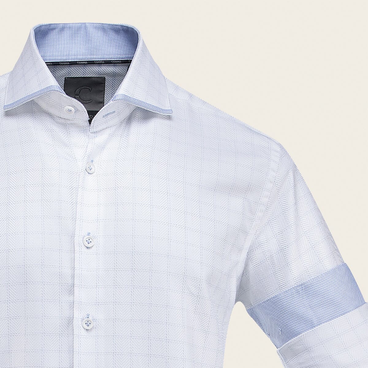Camisa Cuadra signature para caballero - Imagen 4