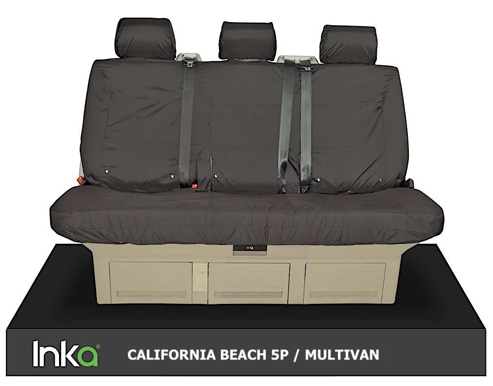 Fundas Impermeables Asientos VW T5/6/6.1 Multivan/Cali Beach A3. - Imagen 4