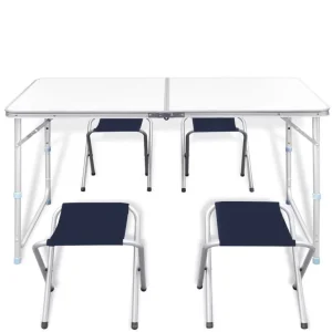 Camping Equipment Mesa Plegable, Kit Supervivencia