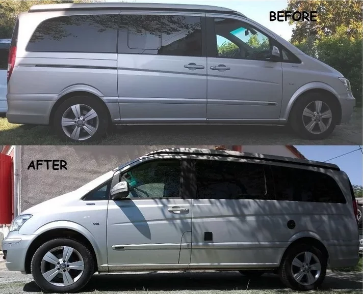 Kit Muelles Elevacion H&R +30 MB Vito/Viano W639 +2011 - Imagen 3