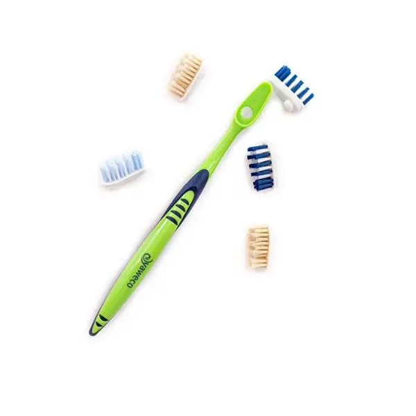 Recambios para cepillos de dientes Yaweco dureza media - Imagen 3