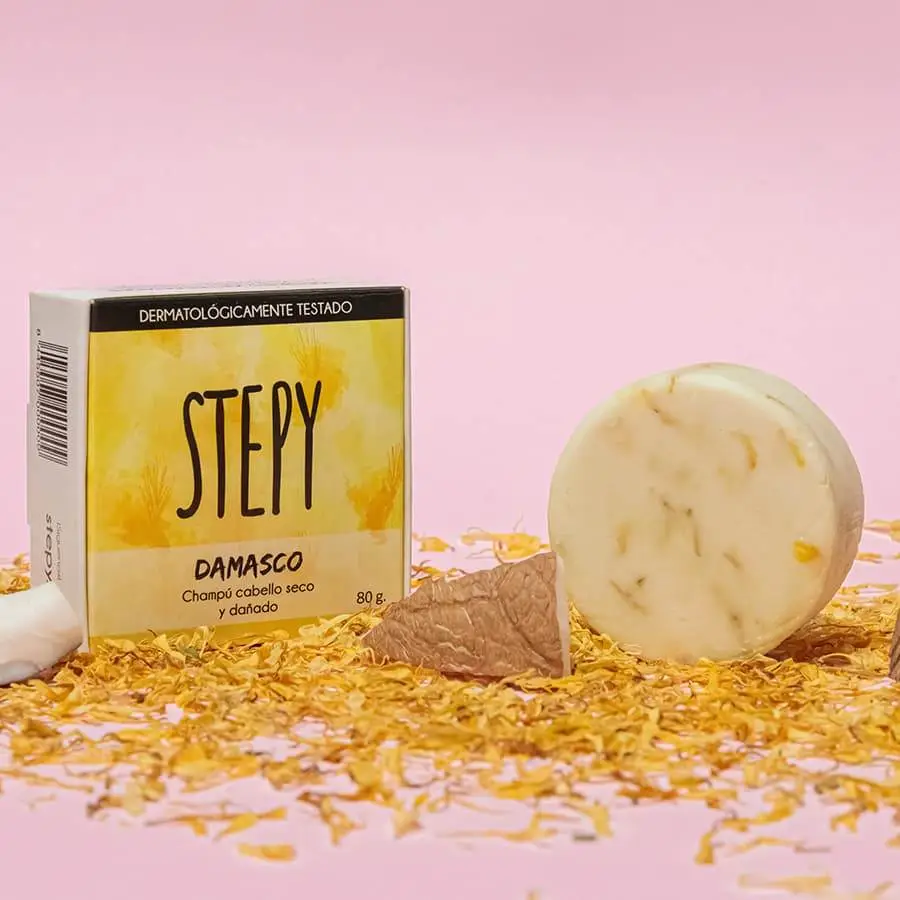 Champú sólido DAMASCO para pelo dañado y seco - Imagen 3