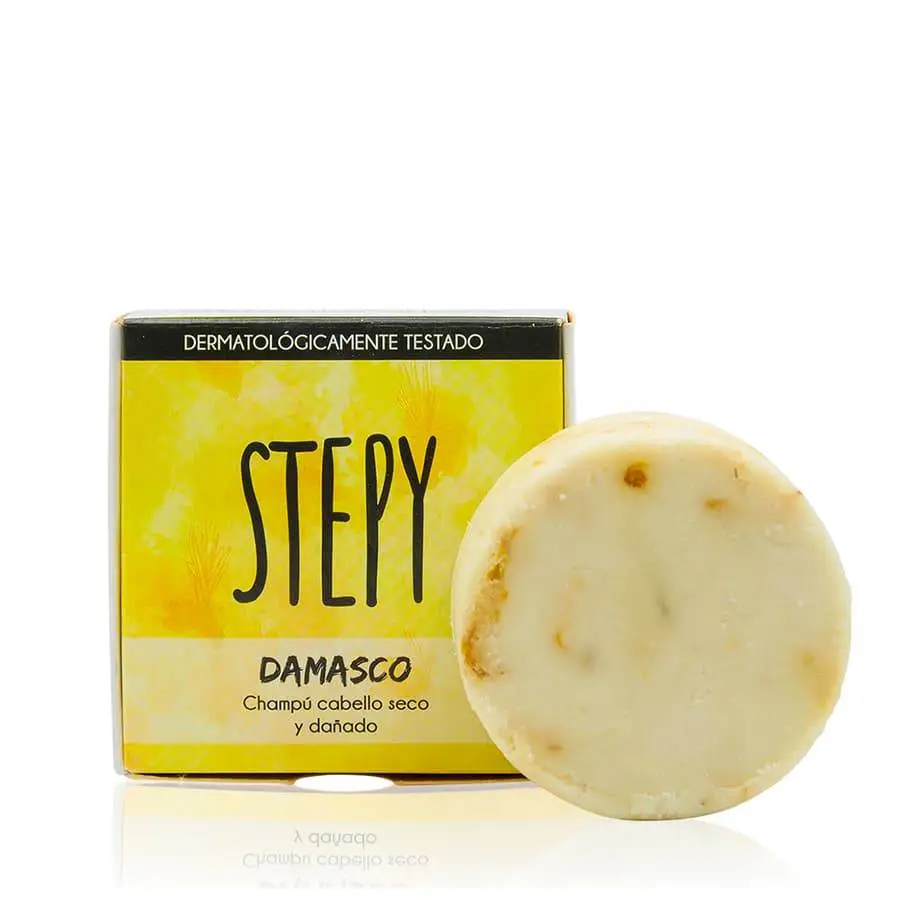Champú sólido DAMASCO para pelo dañado y seco