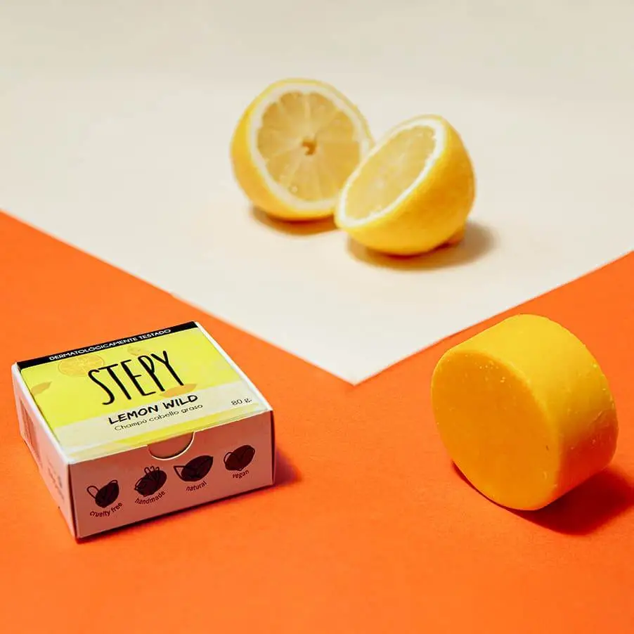 Champú sólido LEMON WILD para pelo graso - Imagen 3