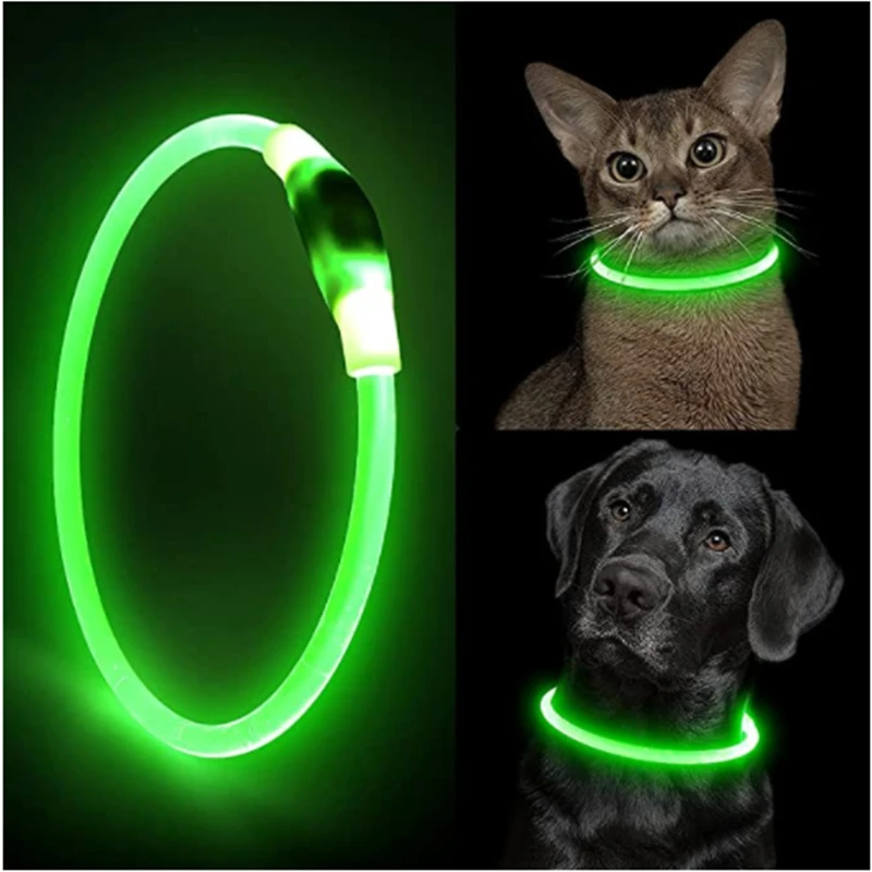Collar con luz Led carga por USB. - Imagen 3