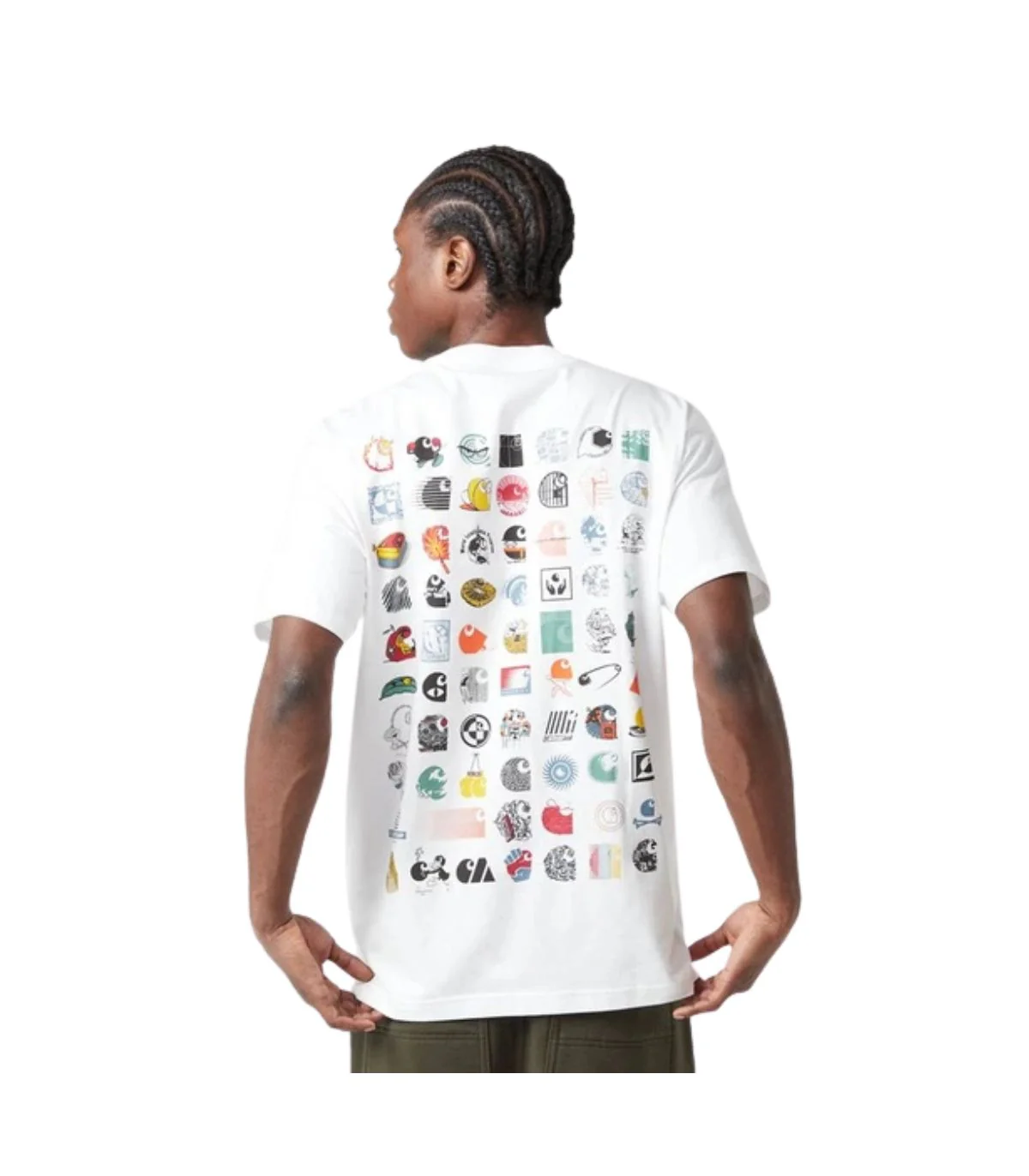 CARHARTT WIP S/S C LOGO ARCHIVE T-SHIRT | CAMISETA CON LOGOS CLÁSICOS - Imagen 7