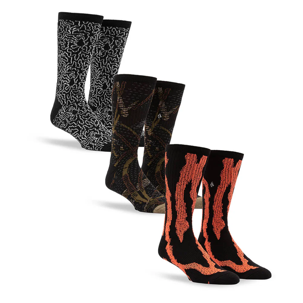 VOLCOM STONEY SOCK 3PK