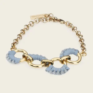 Pulsera en piel genuina para dama