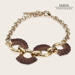 Pulsera en piel genuina para dama