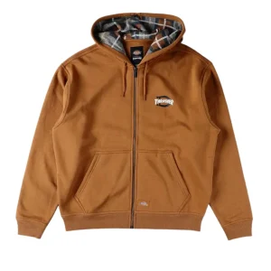 DICKIES X THRASHER ZIP‑THROUGH HOODIE | SUDADERA CON CREMALLERA