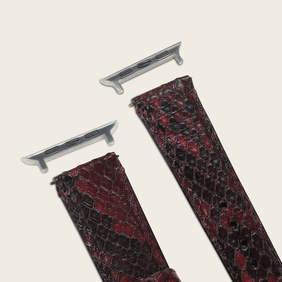 Extensible de reloj en piel genuina de pitón para dama - Imagen 9