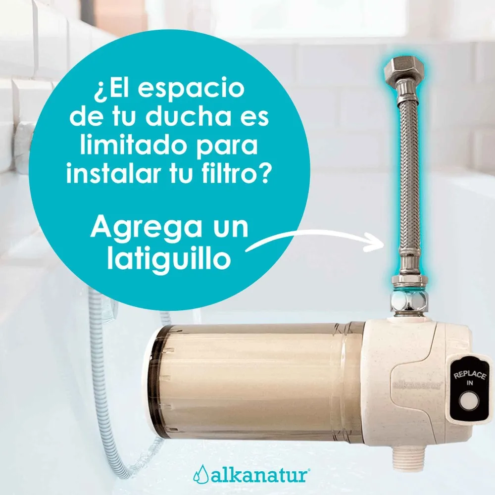Filtro de ducha recambiable Alkanatur Drops - Imagen 3