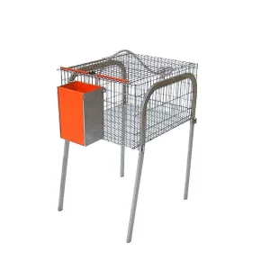 Gómez y Crespo. Jaula para Conejos ECONOMICA. Bebedero Incluido a Elegir entre Cazoleta y Chupete