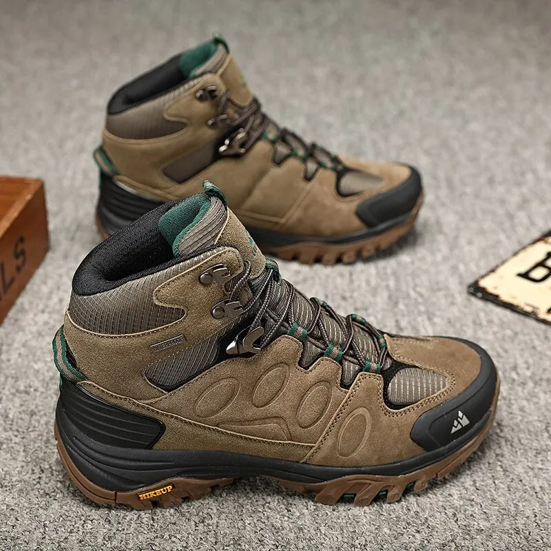 Botas de senderismo Hikeup para hombre – cálidas, antideslizantes y transpirables - Imagen 6
