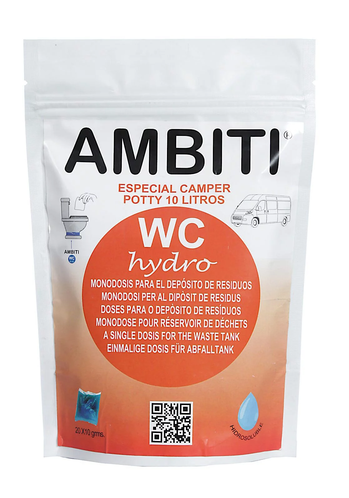 Bolsitas Hidrosolubles Potty Portatil - Imagen 2