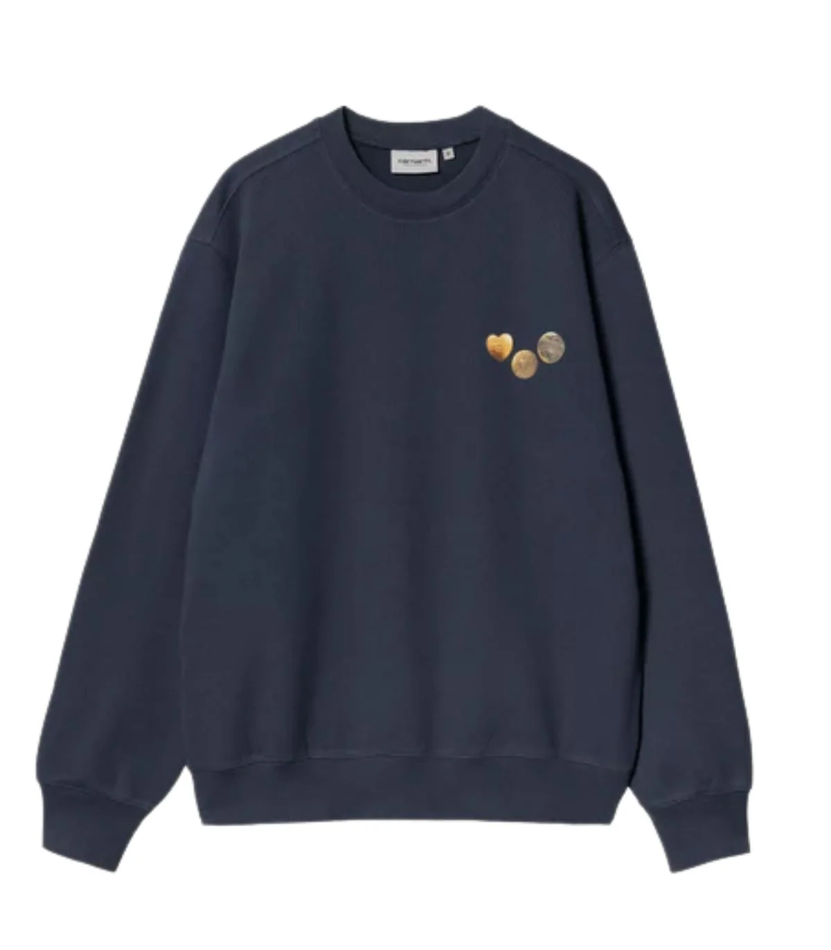 CARHARTT WIP BUTTON SWEAT | SUDADERA - Imagen 2