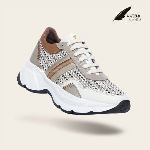 Tenis en piel genuina para dama