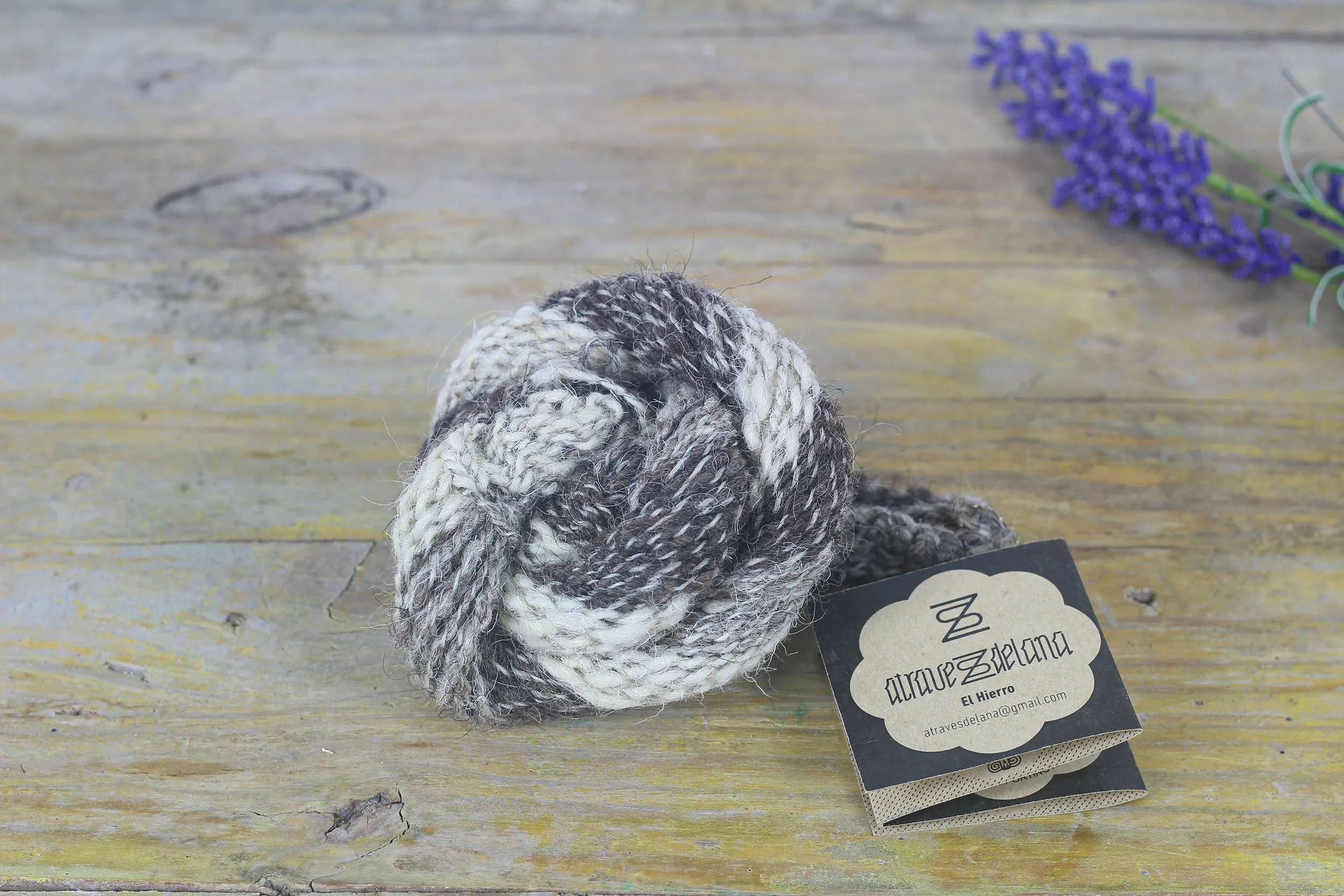 Banda de automasaje de lana canaria - Imagen 2