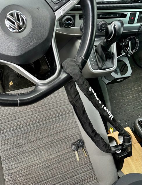 Antirrobo Volante + cinturón seguridad - Imagen 3