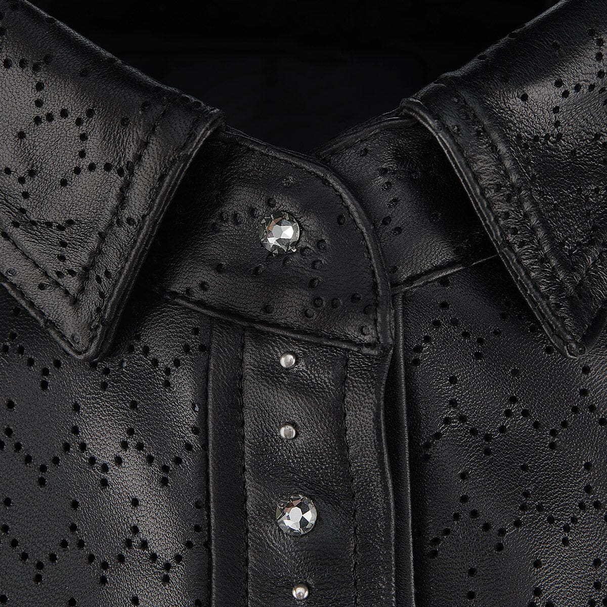 Camisola en piel genuina de ovino para dama - Imagen 6