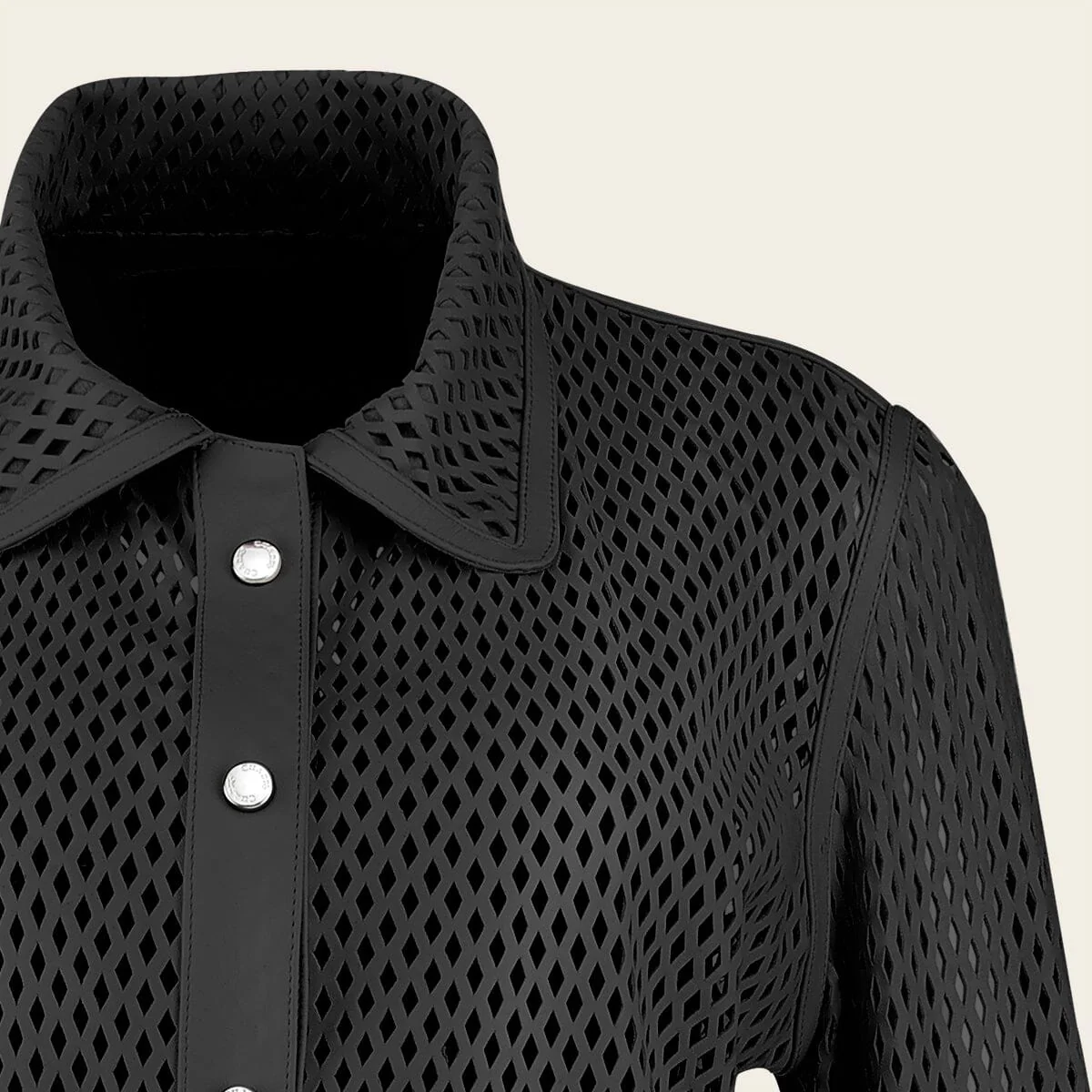 Camisola en piel genuina de ovino para dama - Imagen 4