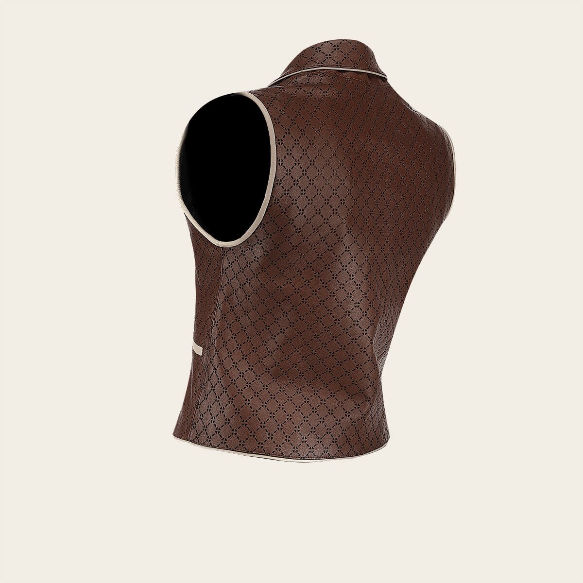 Chaleco en piel genuina de cordero para dama - Imagen 7