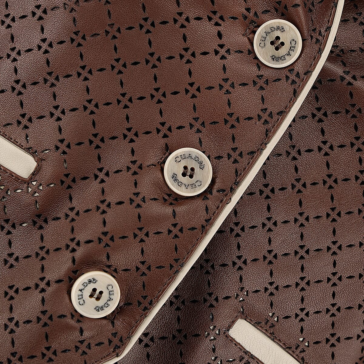 Chaleco en piel genuina de cordero para dama - Imagen 5