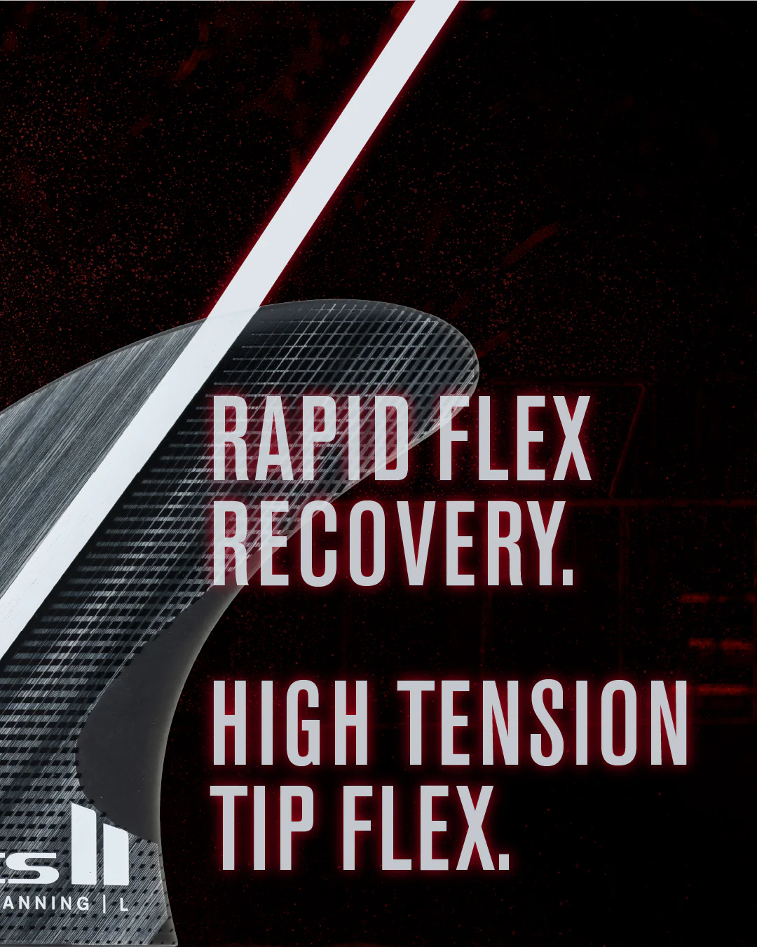 FCS II MICK FANNING GLASS FIBRE FUSION TRI-SET |QUILLAS MF GFF SWISS MADE - Imagen 7